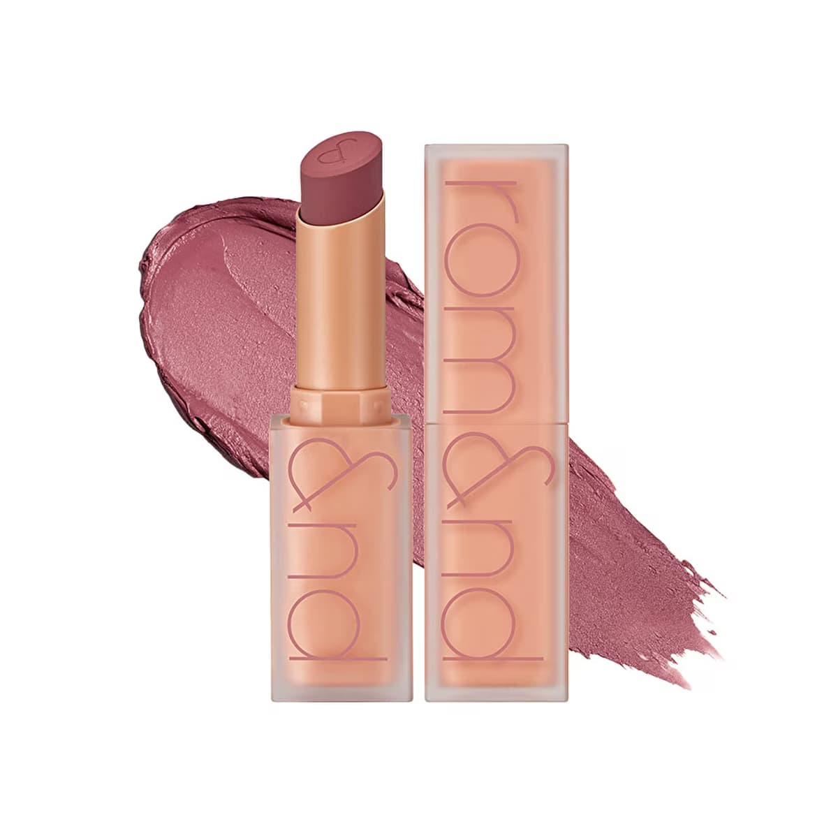 rom&nd Zero Matte Lipstick Mat Ruj 22 Mauve Beans - Gratis
