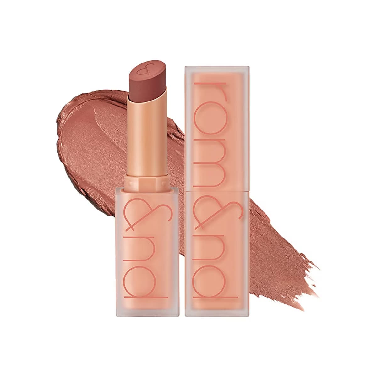rom&nd Zero Matte Lipstick Mat Ruj 21 Smoked Beige - Gratis