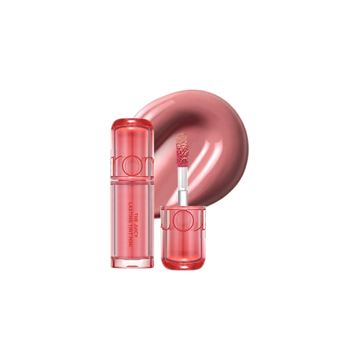 rom&nd The Juicy Lasting Tint Mini Renkli Dudak Parlatıcısı 02 Guava Beige - Gratis