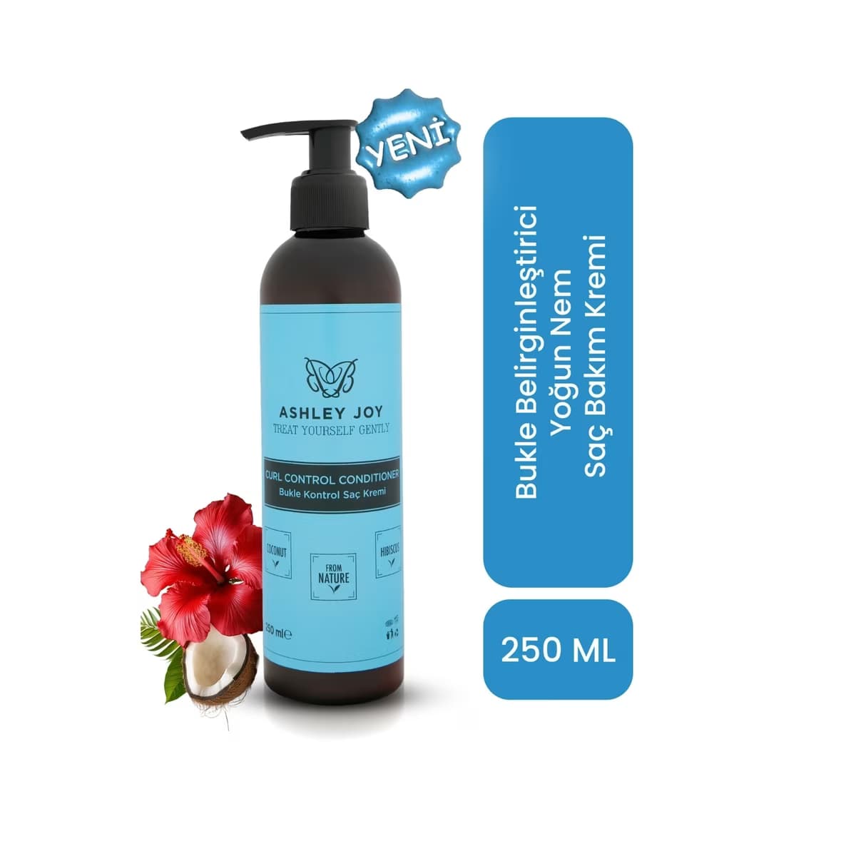 Ashley Joy Bukle Belirginleştirici Kıvırcık ve Dalgalı Saçlara Özel Saç Kremi 250 ml - Gratis