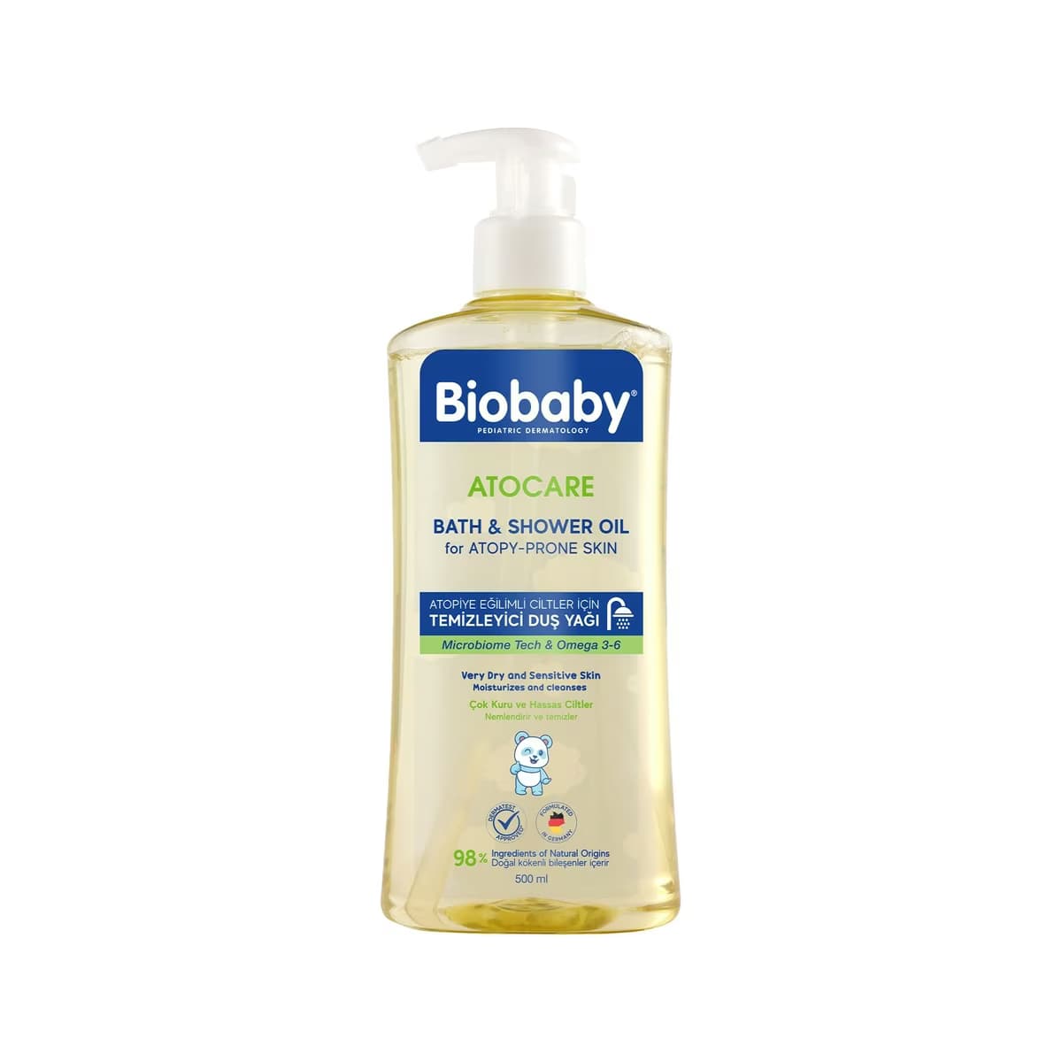 Biobaby Atocare Banyo Duş Yağı 500 ml - Gratis