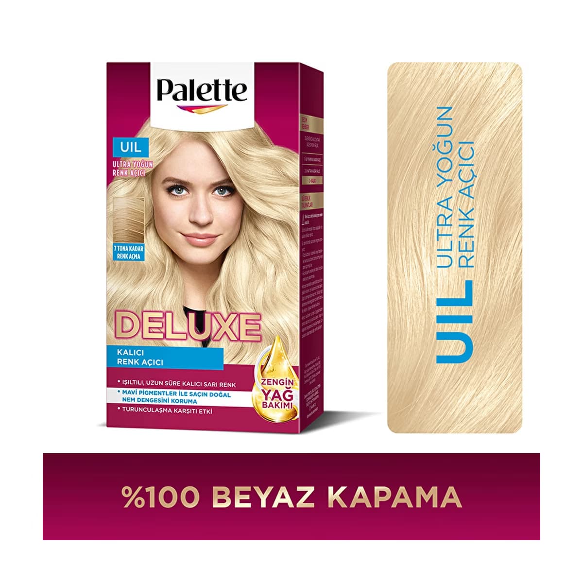 Palette Deluxe Saç Boyası UIL Ultra Yoğun Renk Açıcı - Gratis
