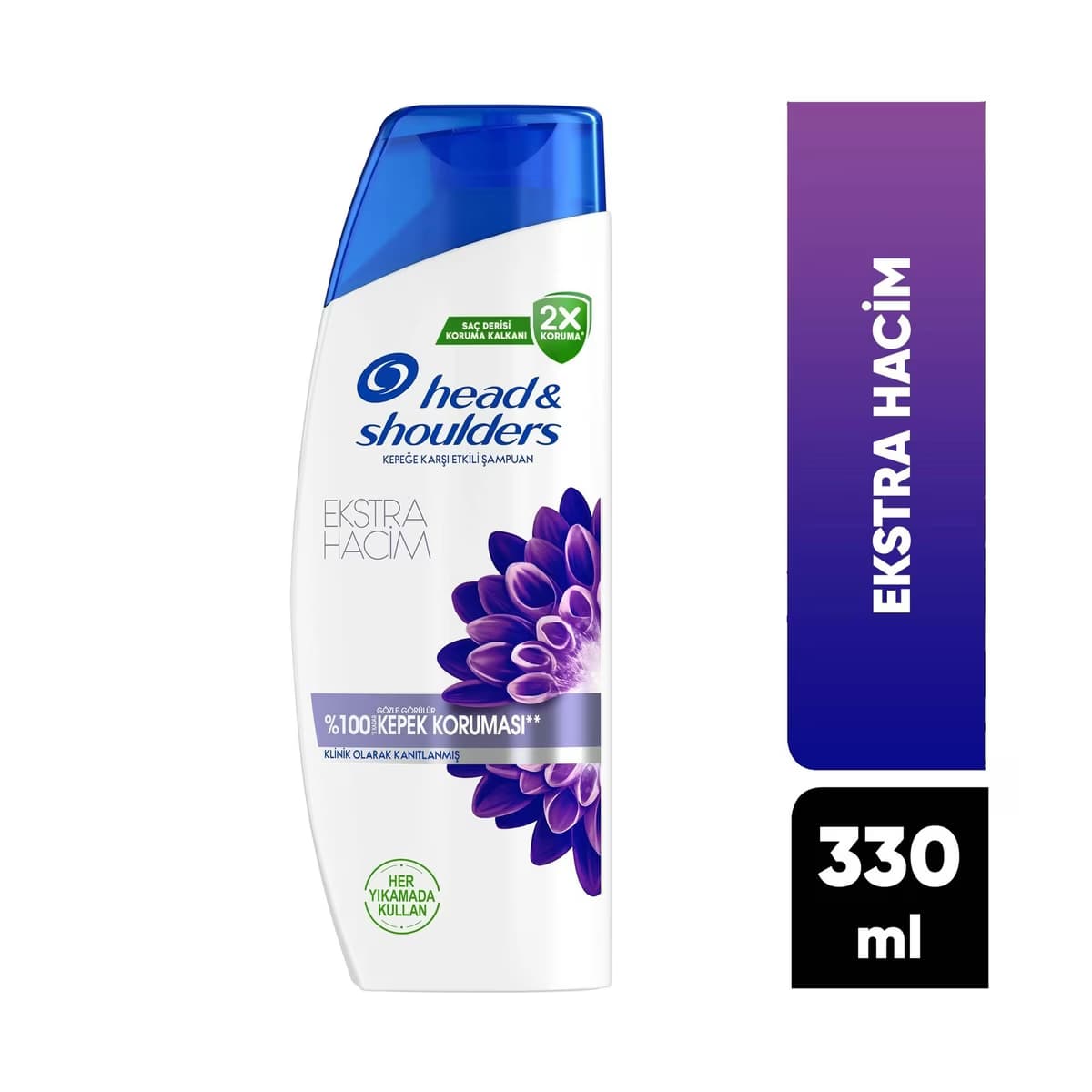 Head & Shoulders Ekstra Hacim Dolgunluk Kepeğe Karşı Etkili Şampuan 330 ml - Gratis