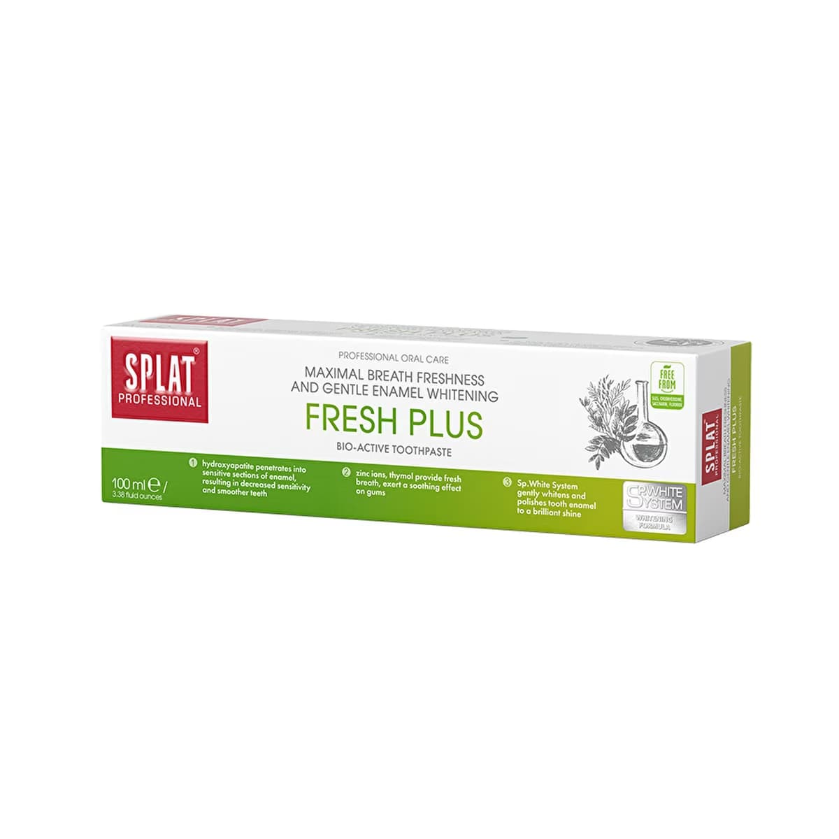 Splat Fresh Plus Diş Macunu 100 ml - Gratis