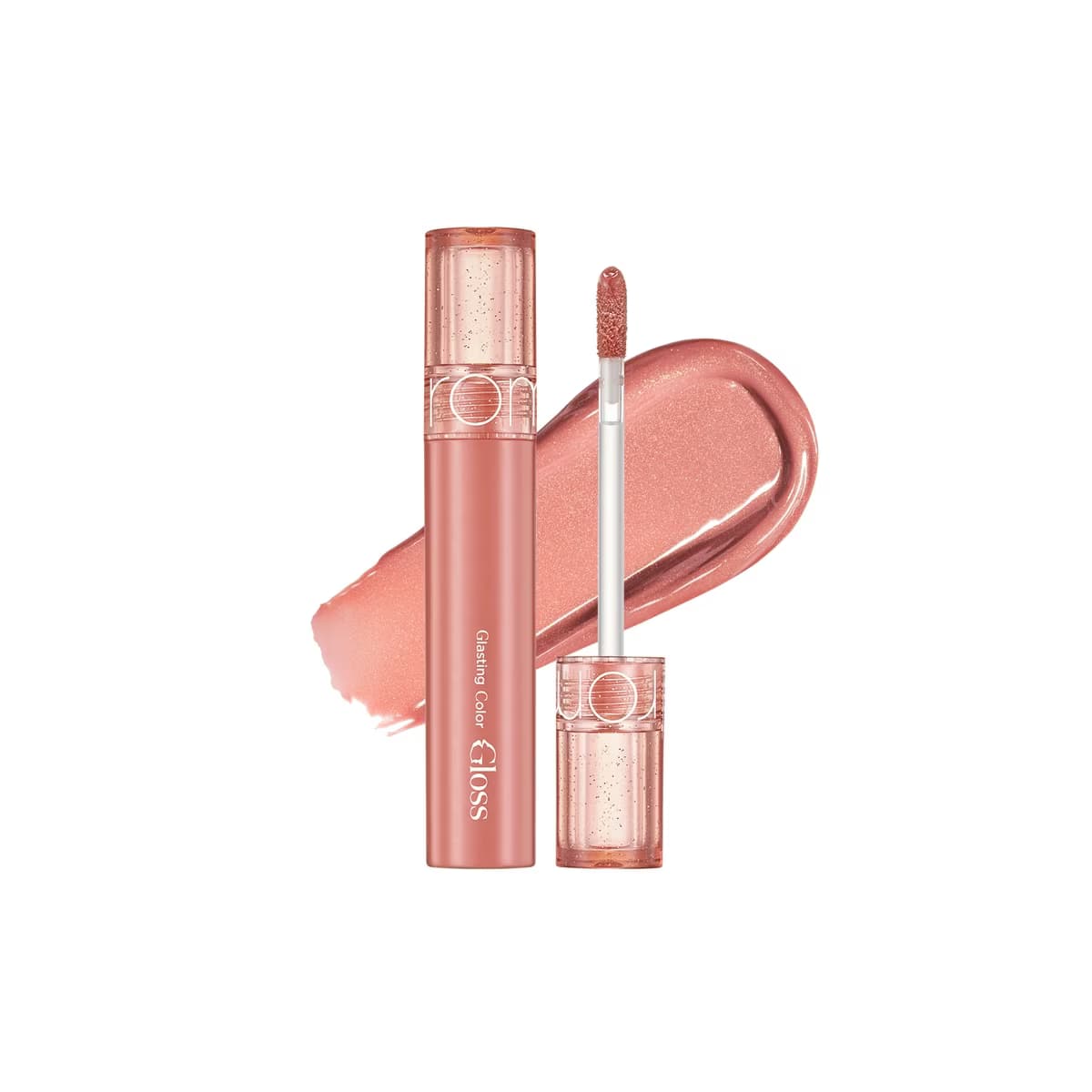 rom&nd Glasting Color Gloss Dudak Parlatıcısı 09 Peach Sparkle - Gratis