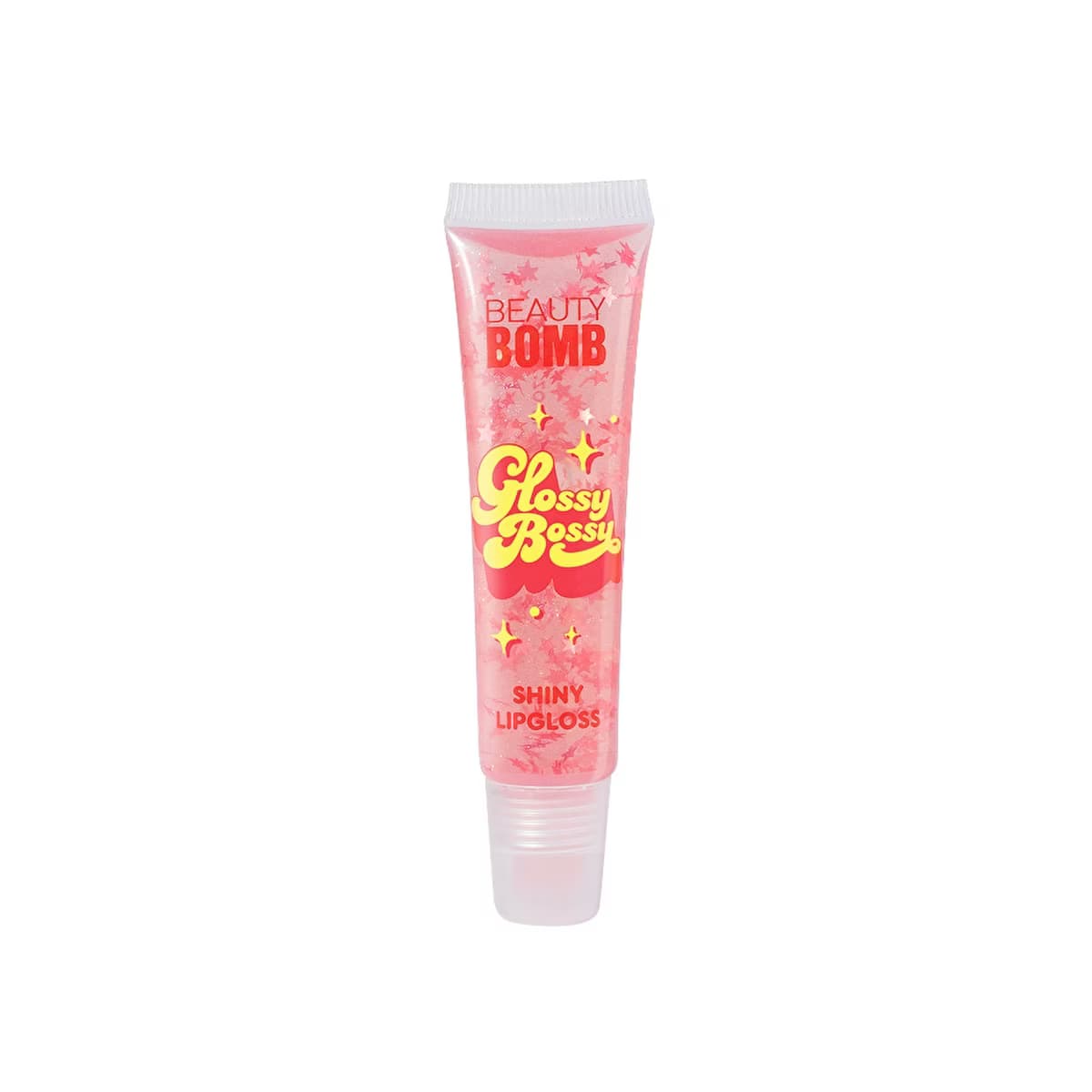 Beauty Bomb Glossy Bossy Dudak Parlatıcısı 04 Hey Babe - High-Shine with Sweet Scent - Gratis