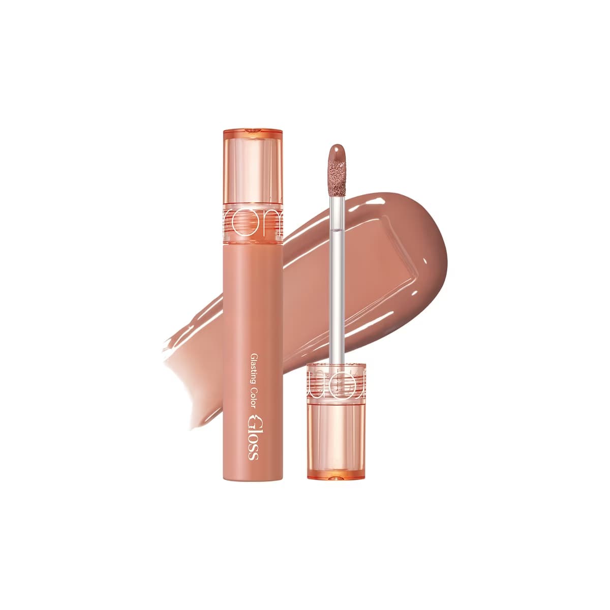 rom&nd Glasting Color Gloss Dudak Parlatıcısı 02 Nutty Vague - Gratis