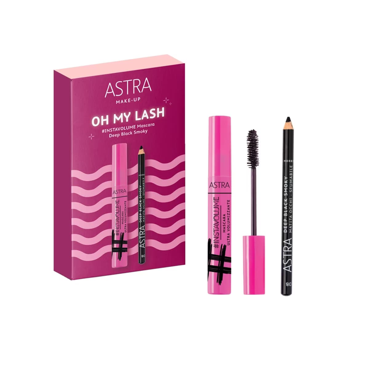 Astra Oh My Lash Makyaj Seti (Maskara + Göz Kalemi) - Gratis