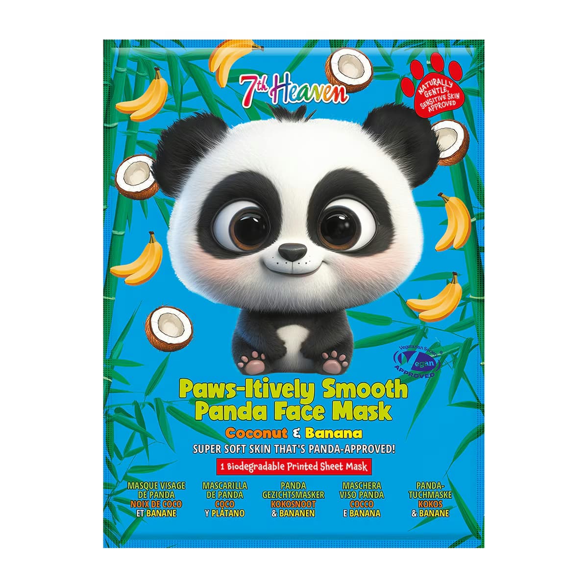 M.Jeunesse Animal Yüz Maskesi Panda