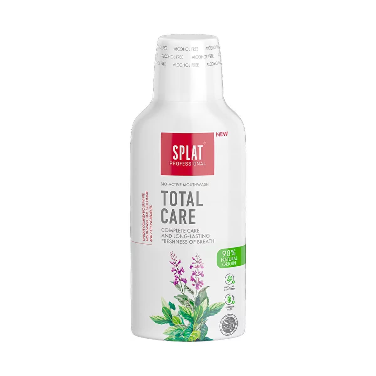 Splat Ağız Bakım Suyu Total Care Ada Çayı 275 ml - Gratis