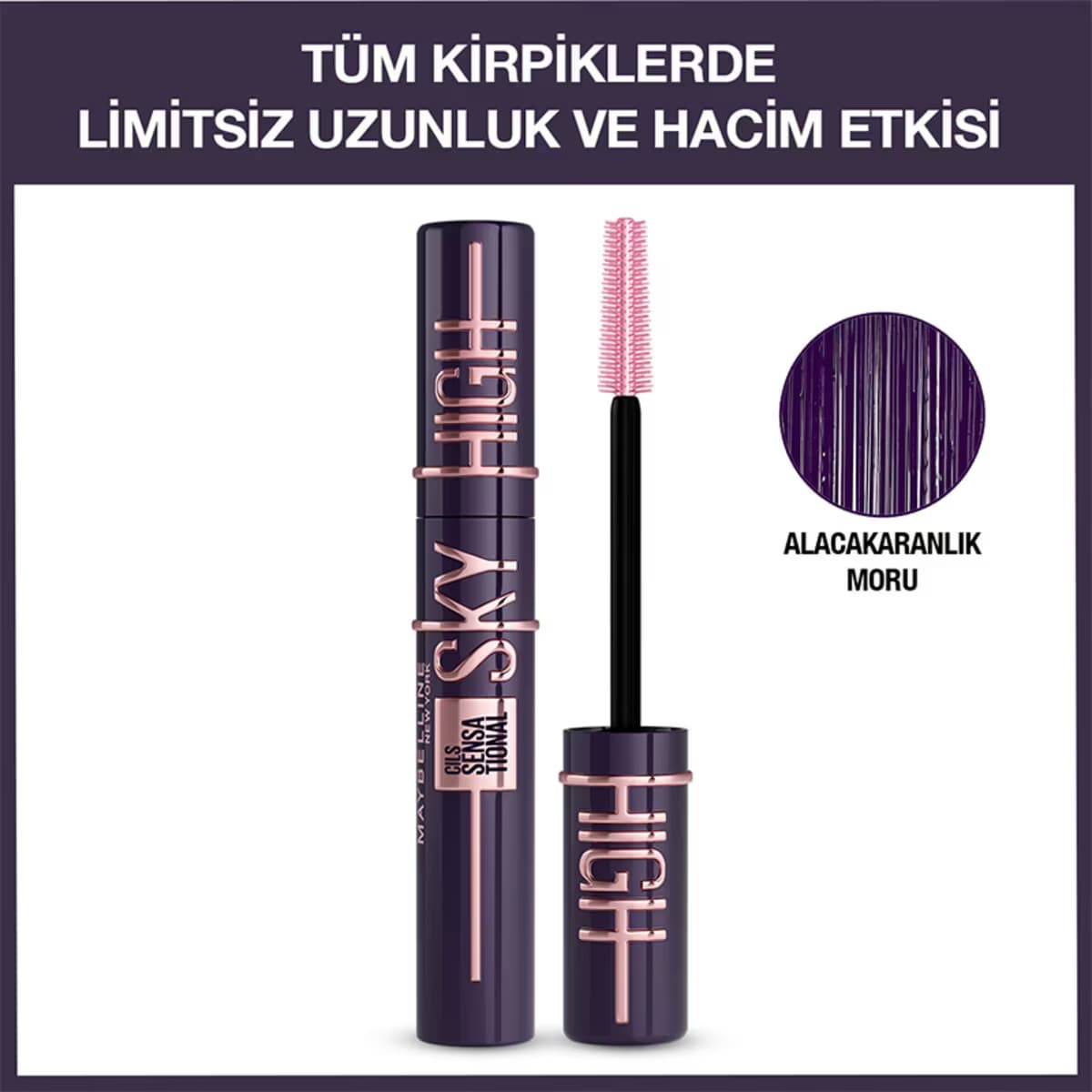 Maybelline Lash Sensitive Sky High Plum Twilight Maskara