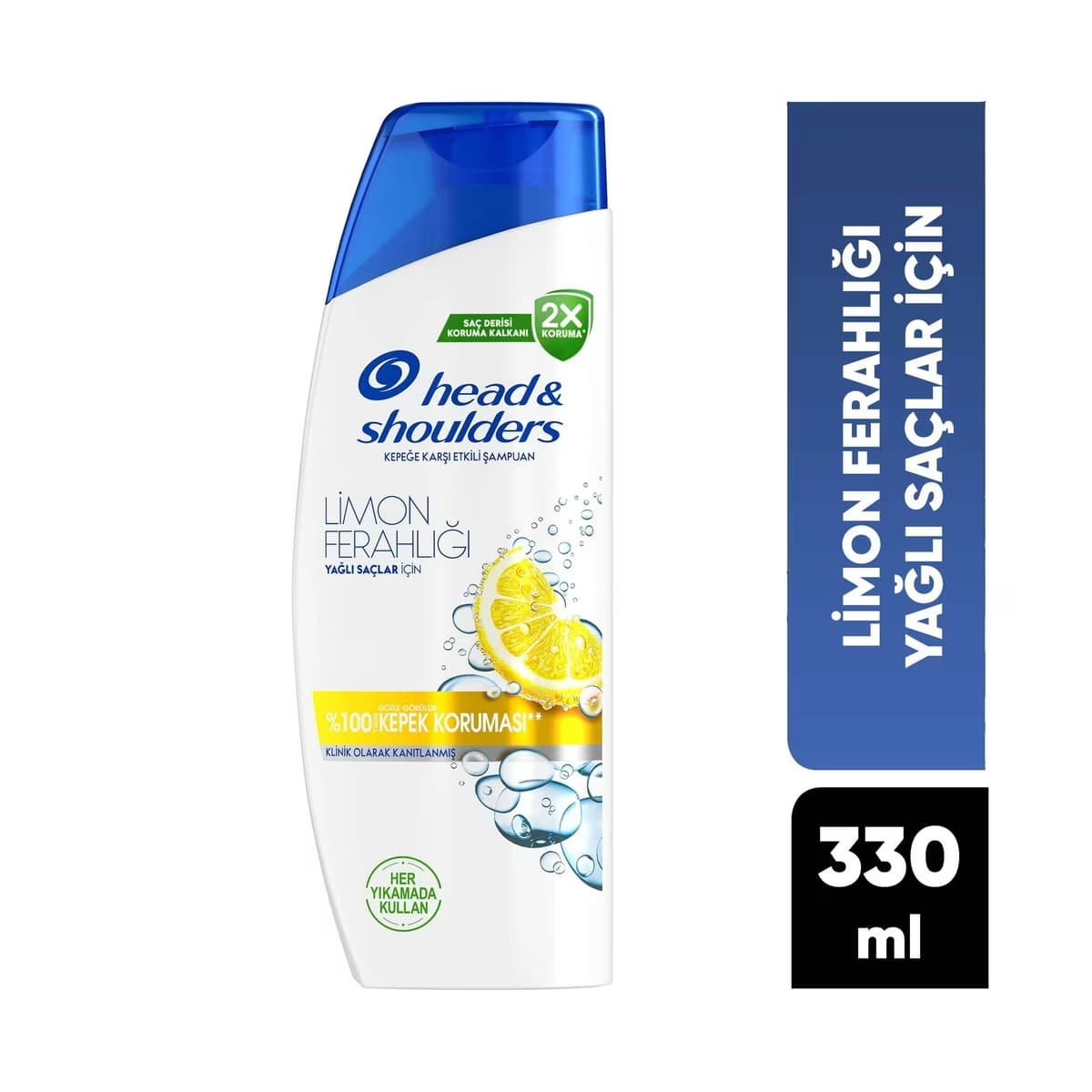 Head & Shoulders Limon Ferahlığı Kepeğe Karşı Etkili Şampuan 330 ml - Gratis