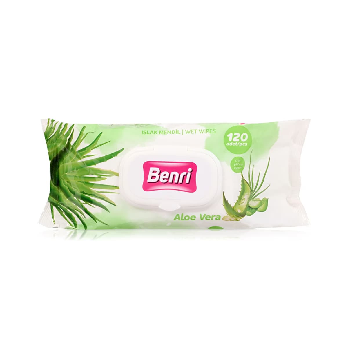 Benri Islak Mendil Aloe Vera 120'li - Gratis