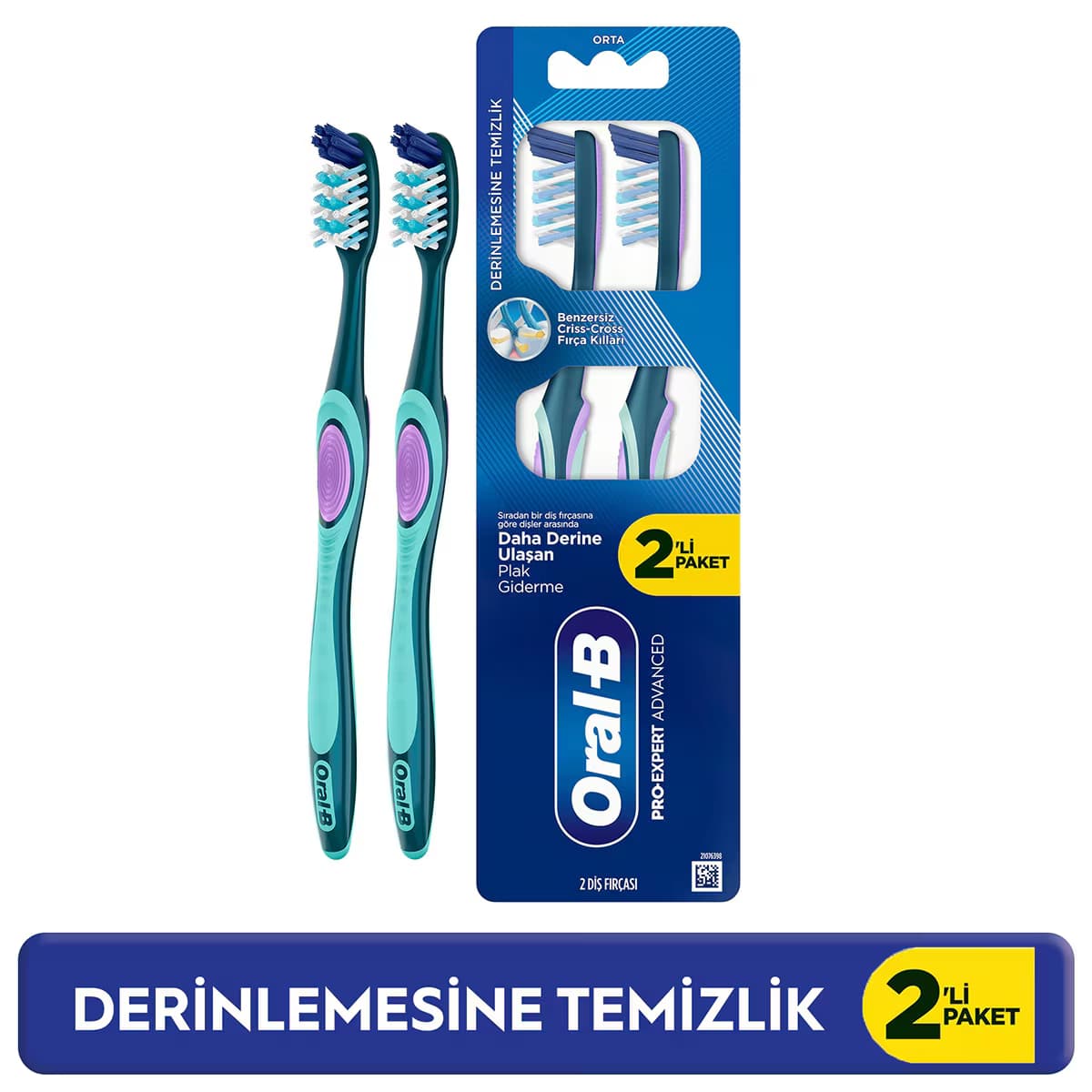 Oral-B Pro-Expert Komple 7 Diş Fırçası 40 Orta