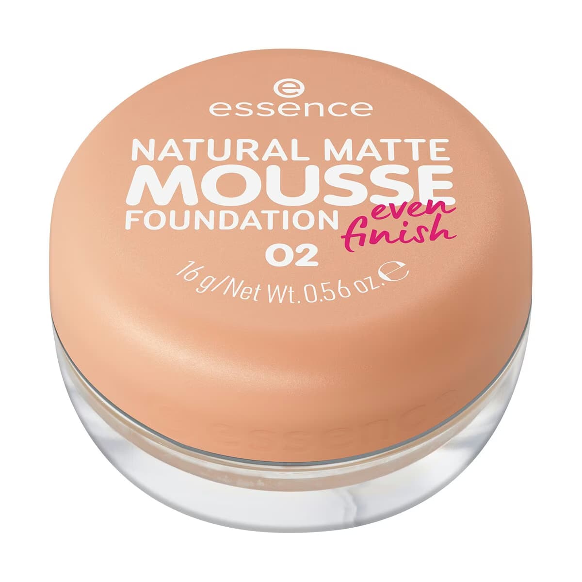 Essence Natural Matte Mousse Fondöten No: 02