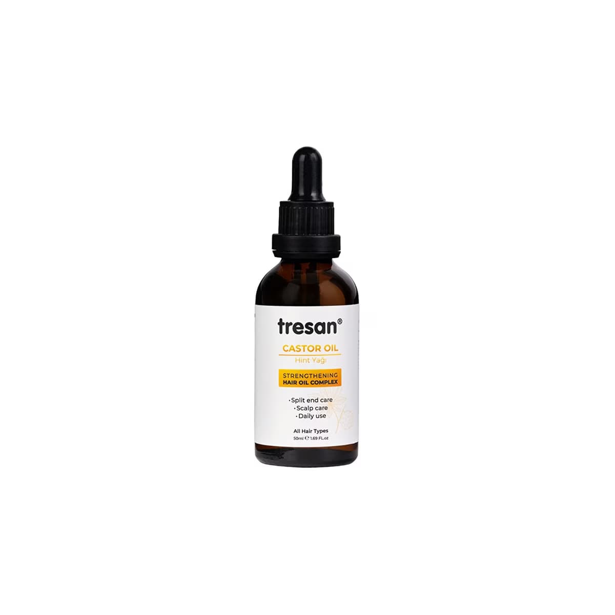 Tresan Castor Oil Güçlendirici Saç Bakım Yağı Kompleksi 50 ml - Gratis