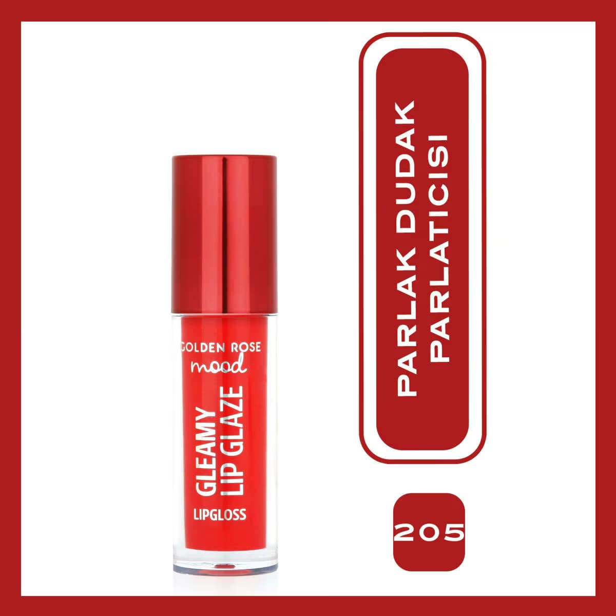 Golden Rose Mood Gleamy Dudak Parlatıcısı No: 205 Cherry Pop