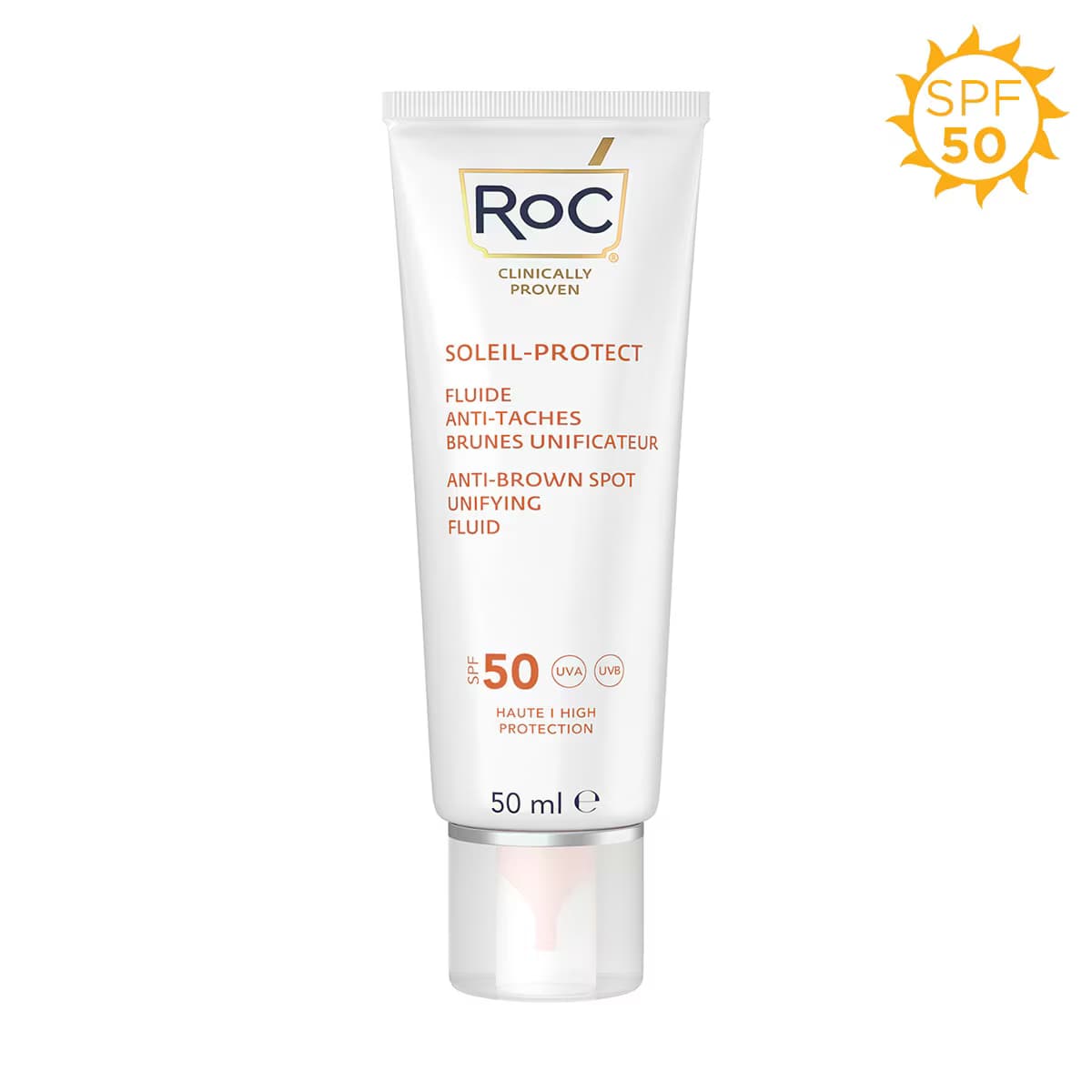 RoC Leke Karşıtı Yüz Güneş Kremi SPF 50 + 50 ml