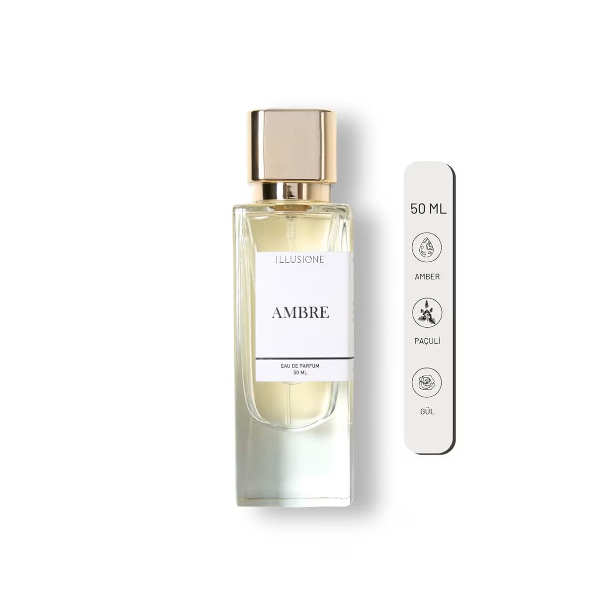 Illusione Ambre EDP Kadın Parfüm 50 ml - Gratis