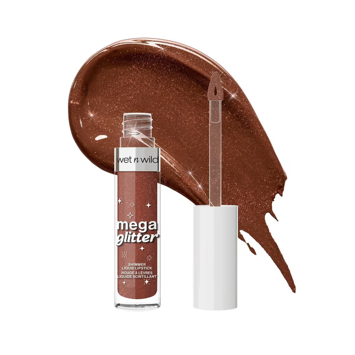 wet n wild Mega Glitter Shimmer Likit Ruj Hear Me Out - Gratis