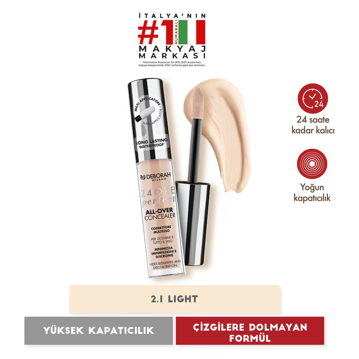 Deborah 24Ore All Over Kapatıcı Waterproof 2.1 Light