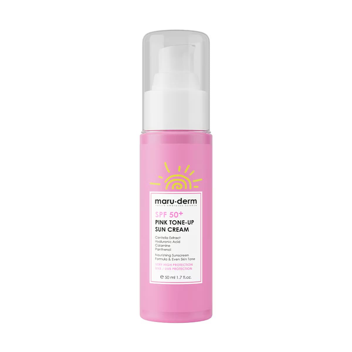 Maruderm SPF+ 50 Pembe Ton Eşitleyici Güneş Kremi 50 ml