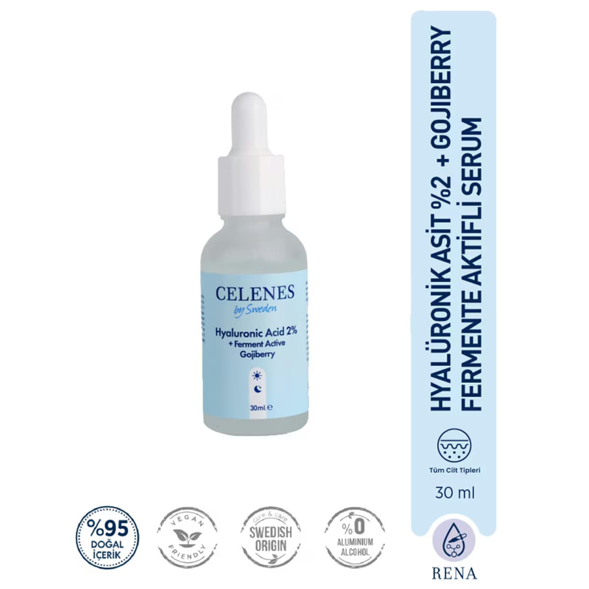 Celenes Hyaluronic Acid + Ferment Active Gojiberry Serum 30 ml
