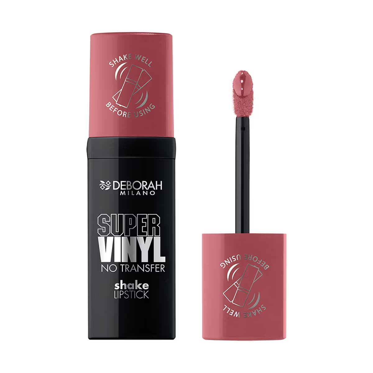 Deborah Super Vinyl Shake Ruj 01 Nude Rose