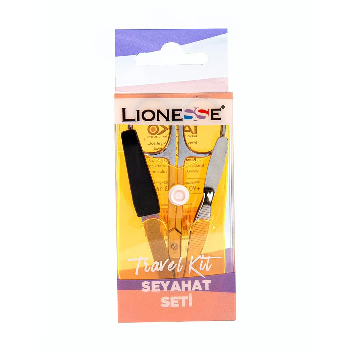 Lionesse Çantalı Manikür Seti