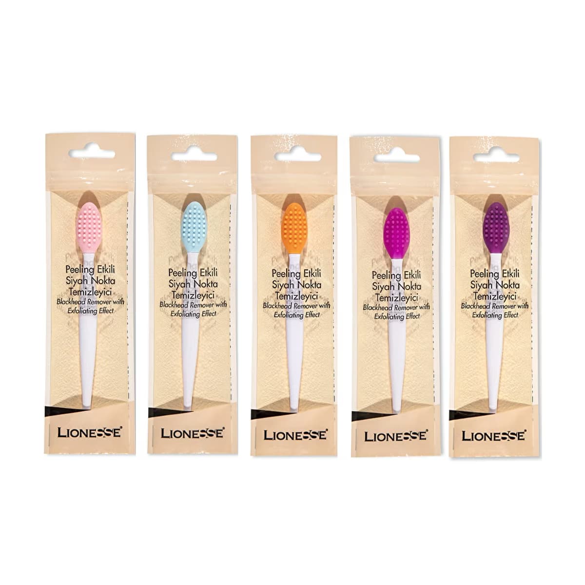 Lionesse Peeling Etkili Siyah Nokta Temizleme Fırçası 386 (Asortili) - Gratis