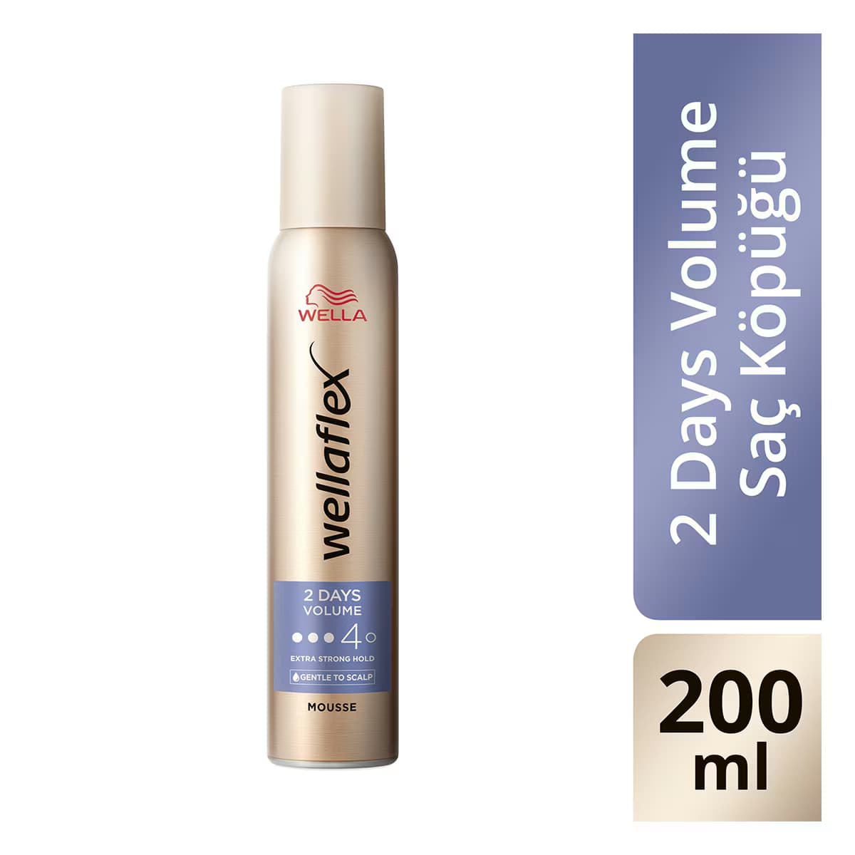 Wellaflex 2Days Volume Köpük Extra Güçlü 200 ml
