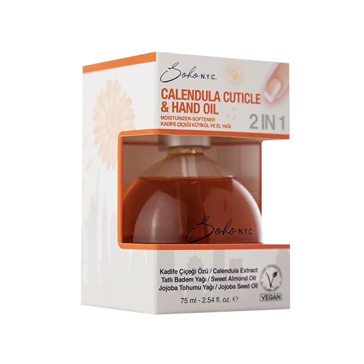 Soho N.Y.C. Kütikül ve El Yağı Calendula Besleyici 75 ml - Gratis