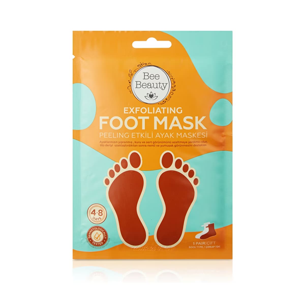 Bee Beauty Peeling Etkili Ayak Maskesi (1 Çift) - Gratis