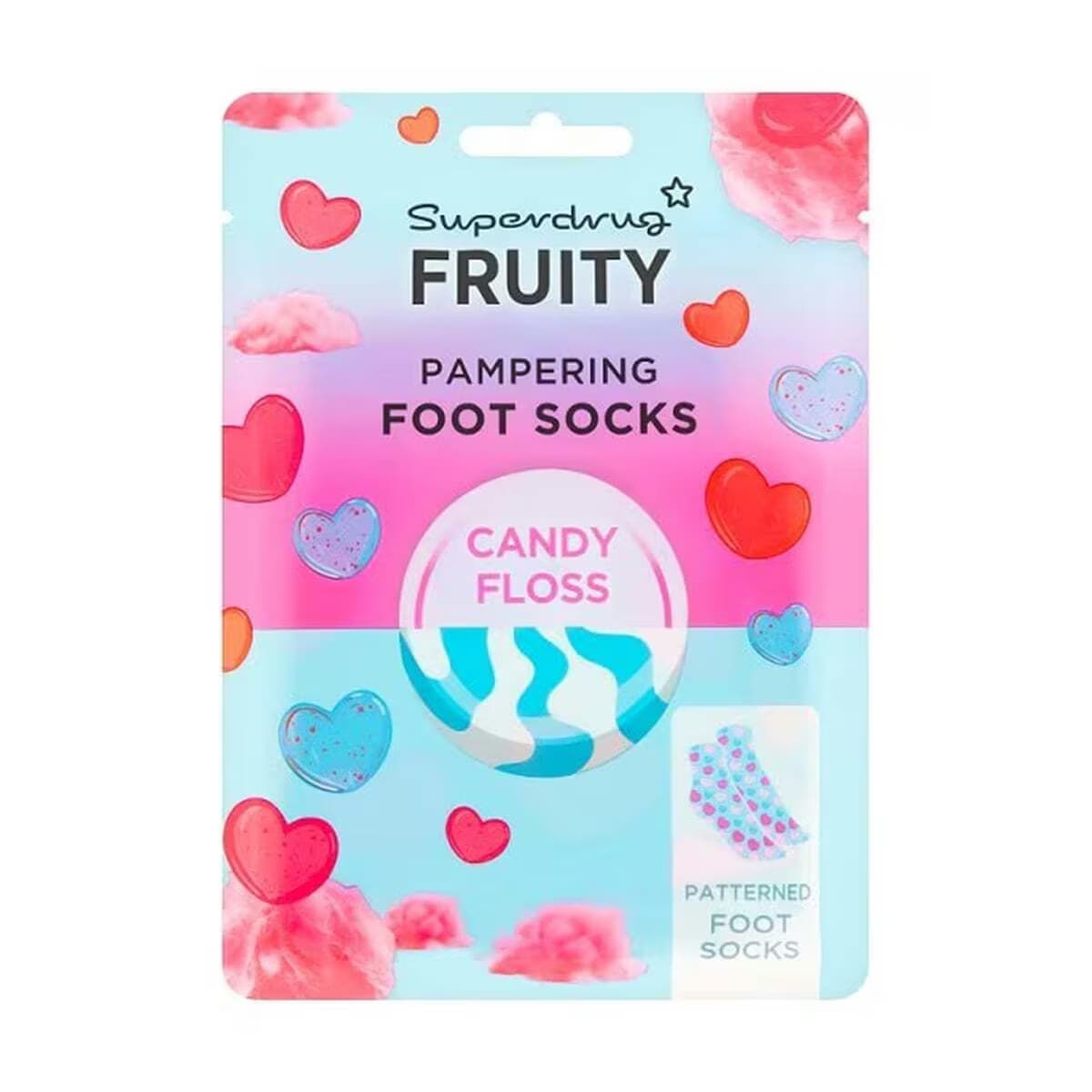 Superdrug Fruity Pamuk Şeker Ayak Maskesi 1 Adet