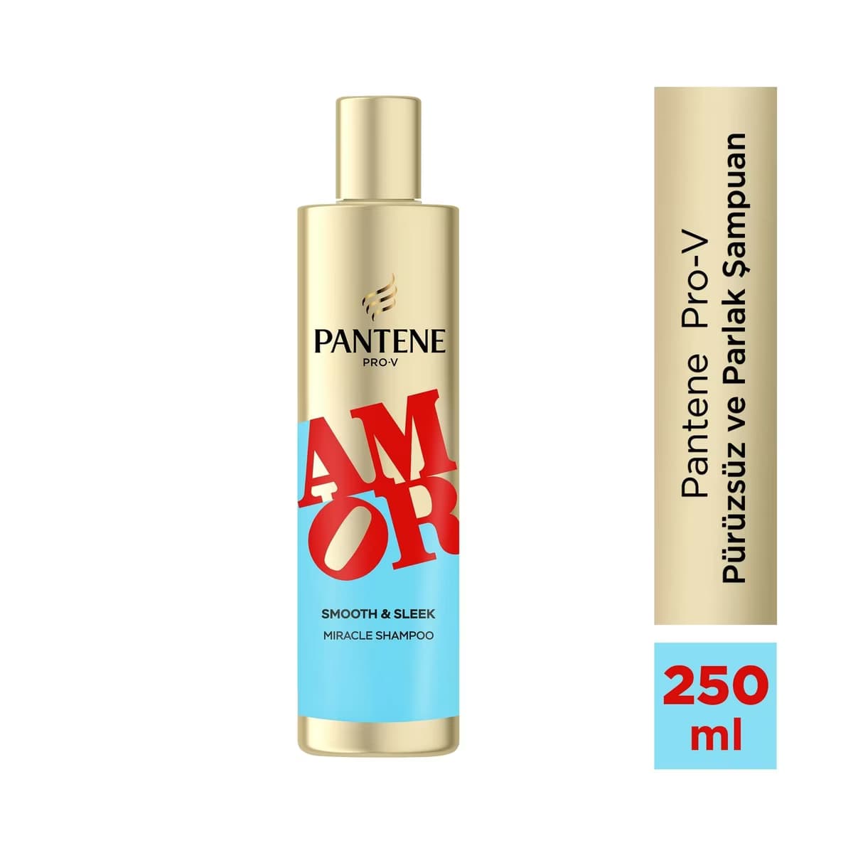 Pantene Amor Düz ve Pürüzsüz Mucize Şampuan 250 ml - Gratis