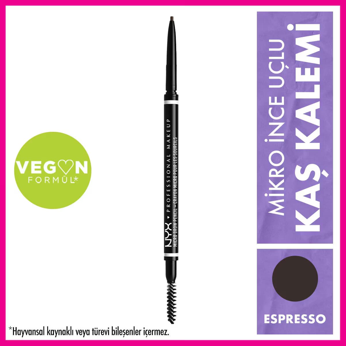 Nyx Professional Makeup Micro Brow Kalem Espresso