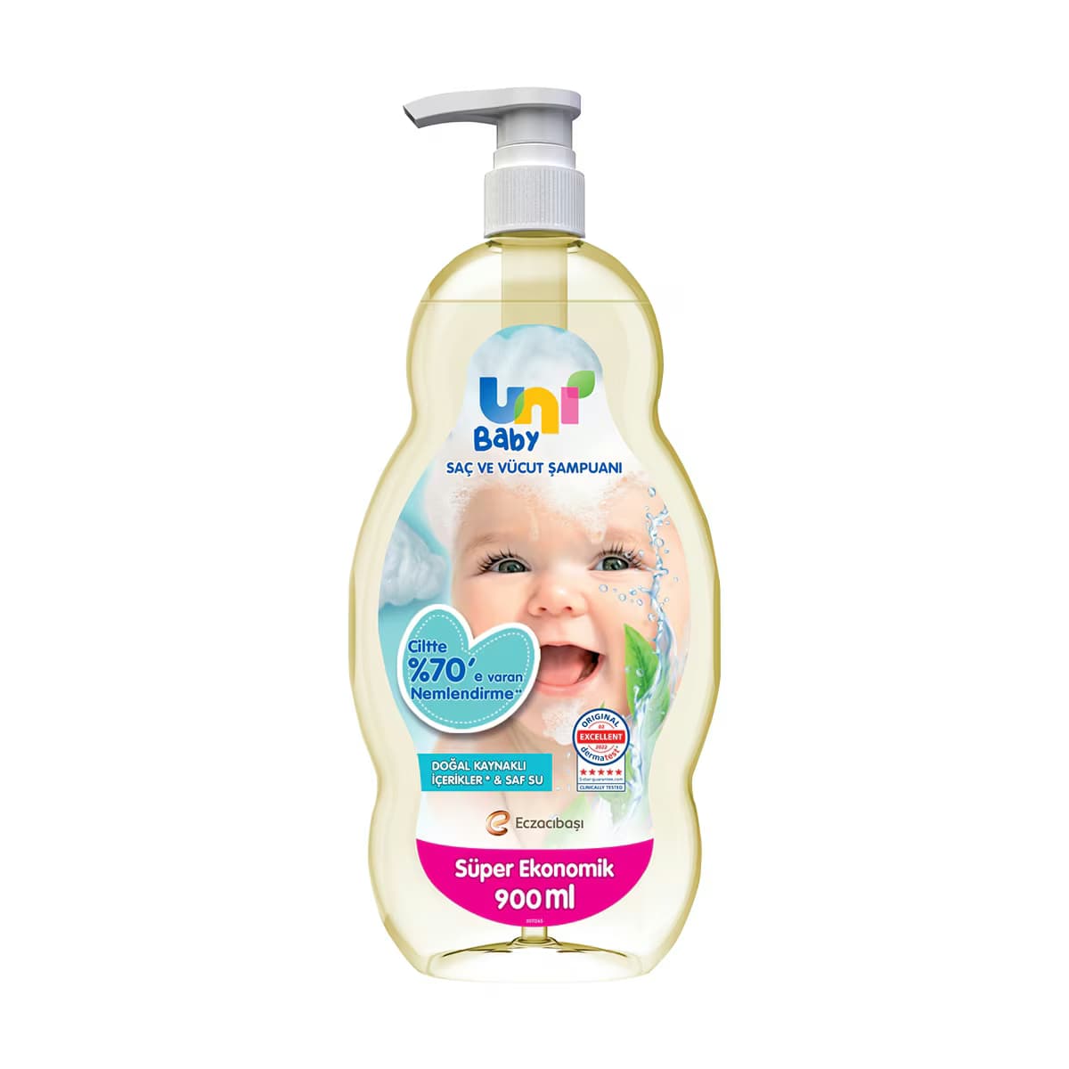 Uni Baby Şampuan 900 ml