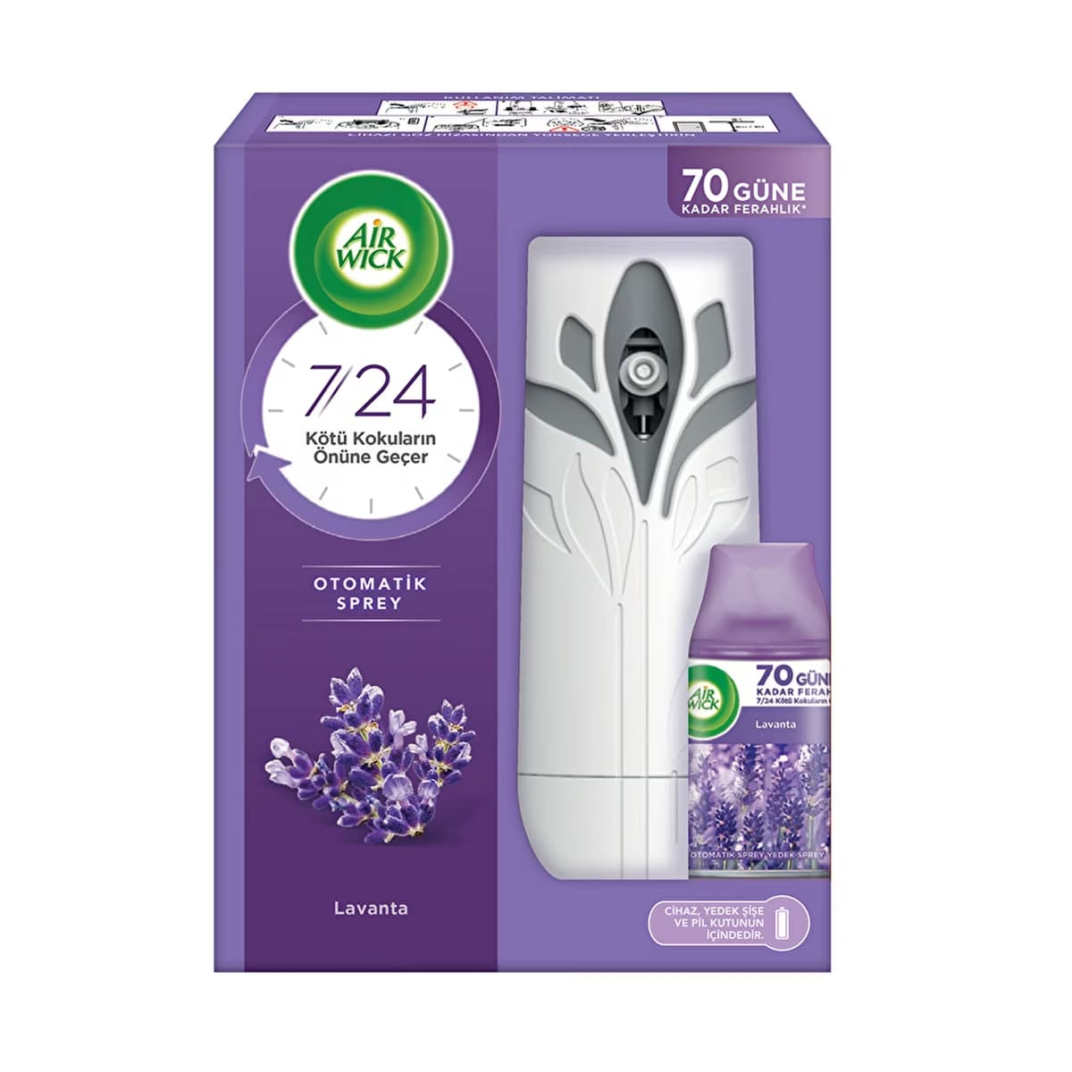Air Wick Lavanta Freshmatic Oda Kokusu Makine + Yedek 250 ml - Gratis