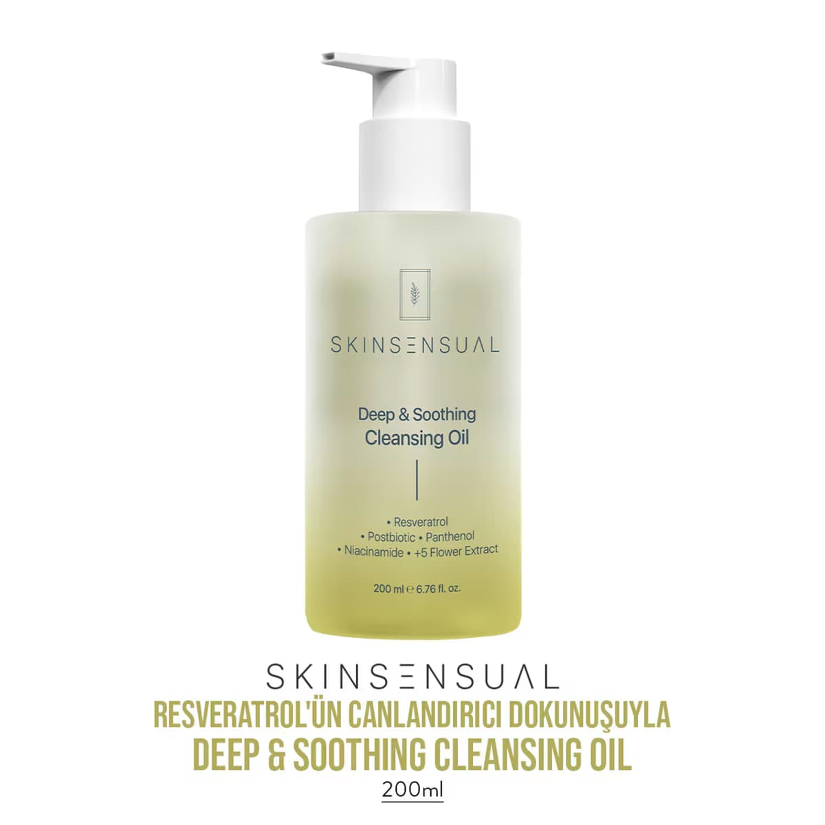 Skin Sensual Deep & Soothing Temizleme Yağı 200 ml