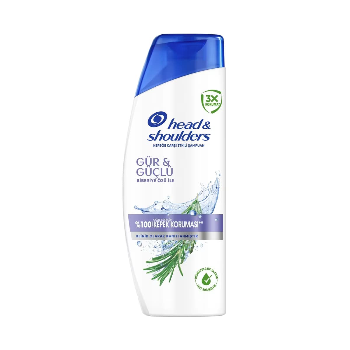 Head & Shoulders Biberiye Özlü Gür ve Güçlü Saçlar Kepeğe Karşı Etkili Şampuan 330 ml - Gratis