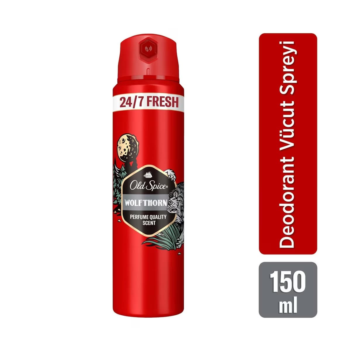 Old Spice Wolfthorn Erkek Deodorant Sprey 150 ml - Gratis