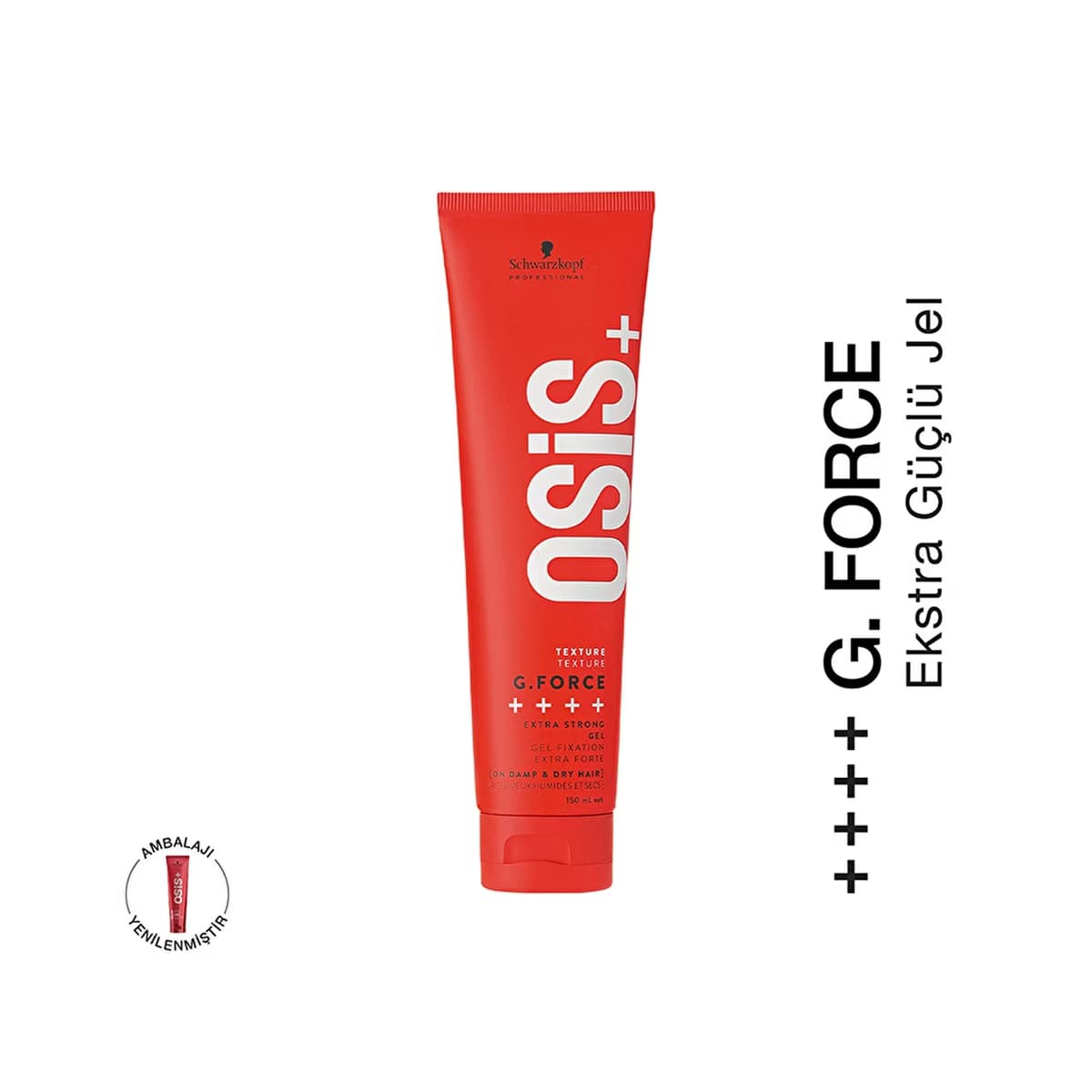 Osis G. Force Strong Control Gel Güçlü Tutucu Saç Jölesi 150 ml - Gratis