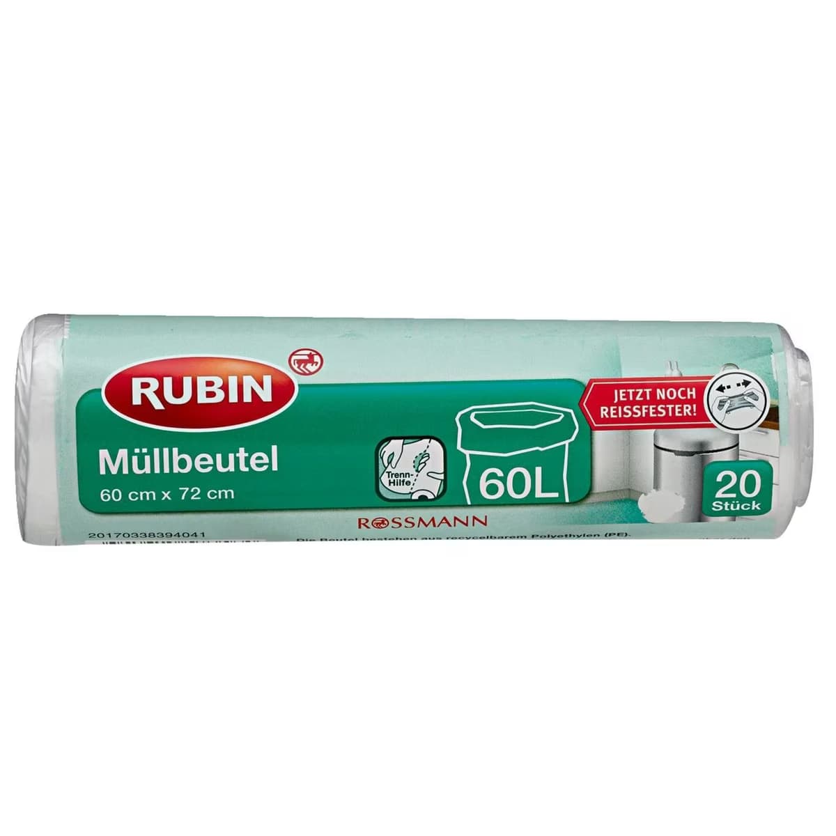 Rubin Çöp Torbası - 60 Litre 60x72 cm 20'li