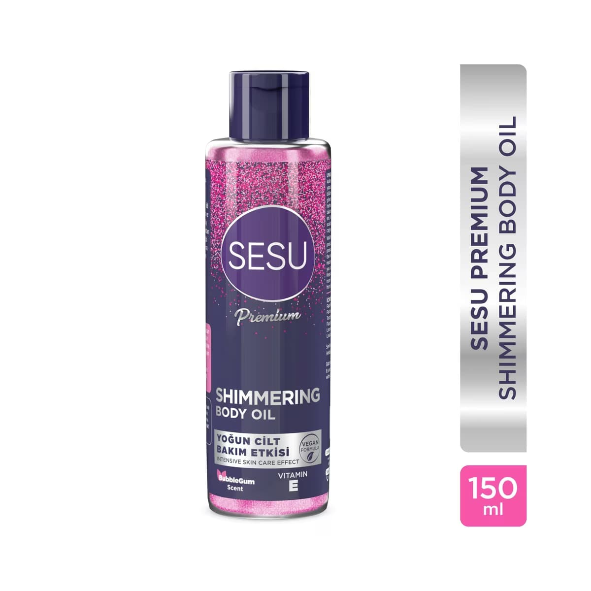 Sesu Simli Vücut Yağı 150 ml - Gratis