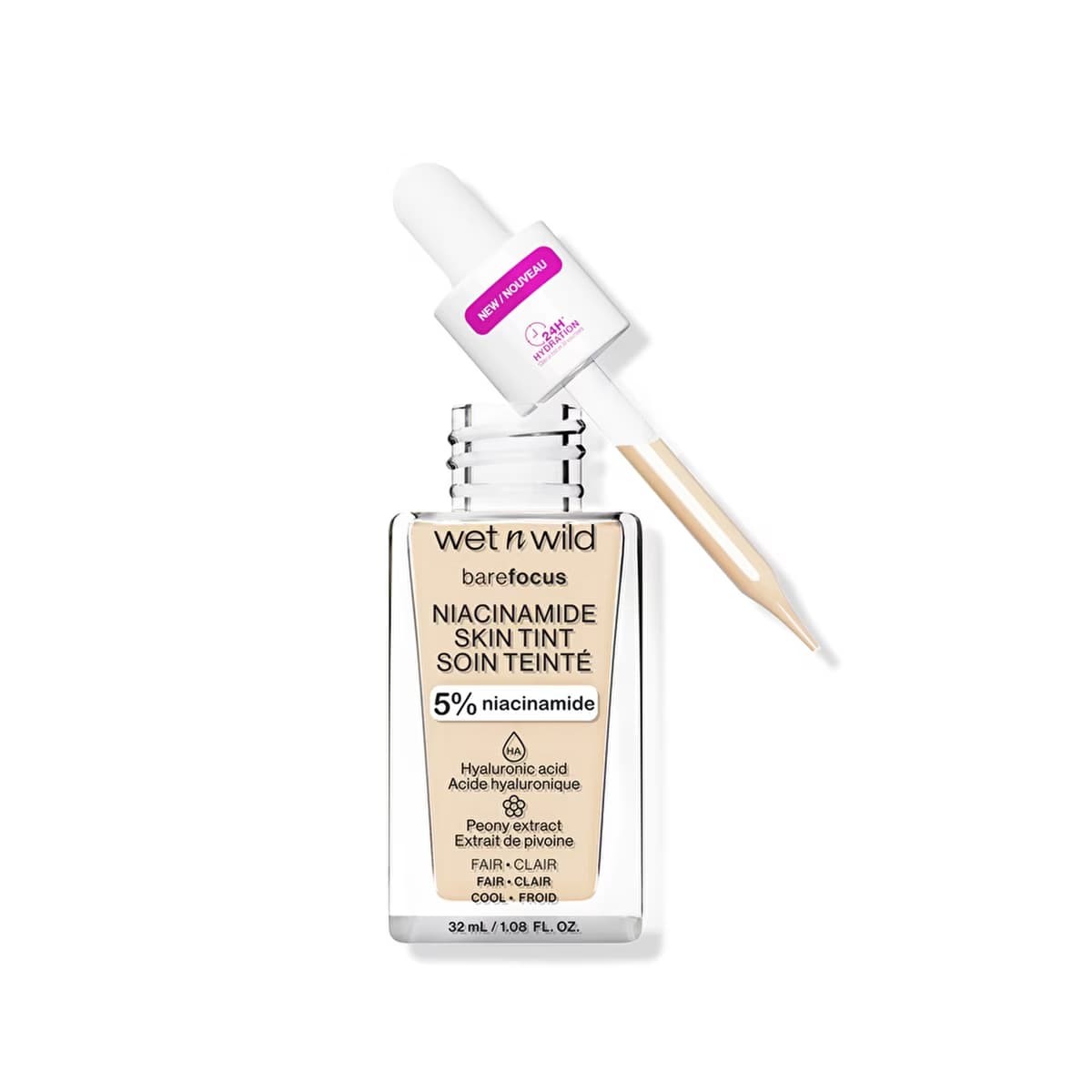 wet n wild Niacinamide Skin Tint Fondöten Fair - Gratis
