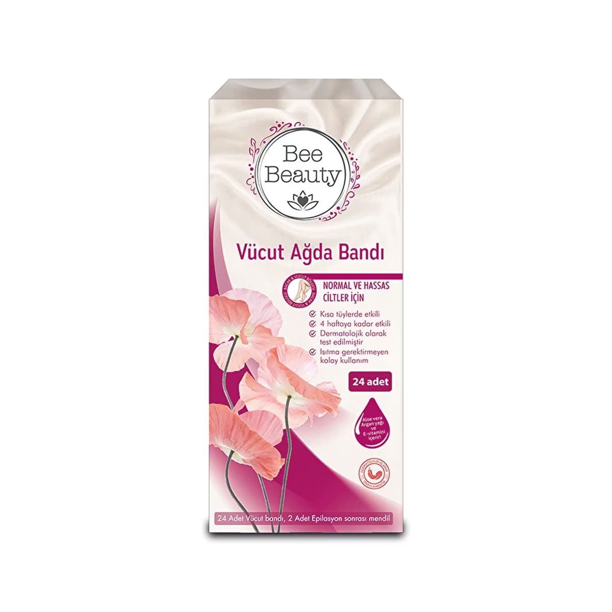 Bee Beauty Vücut Ağda Bandı 24'lü - Gratis