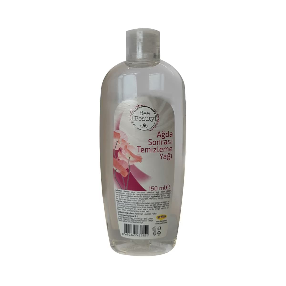 Bee Beauty Ağda Temizleme Yağı 150 ml - Gratis