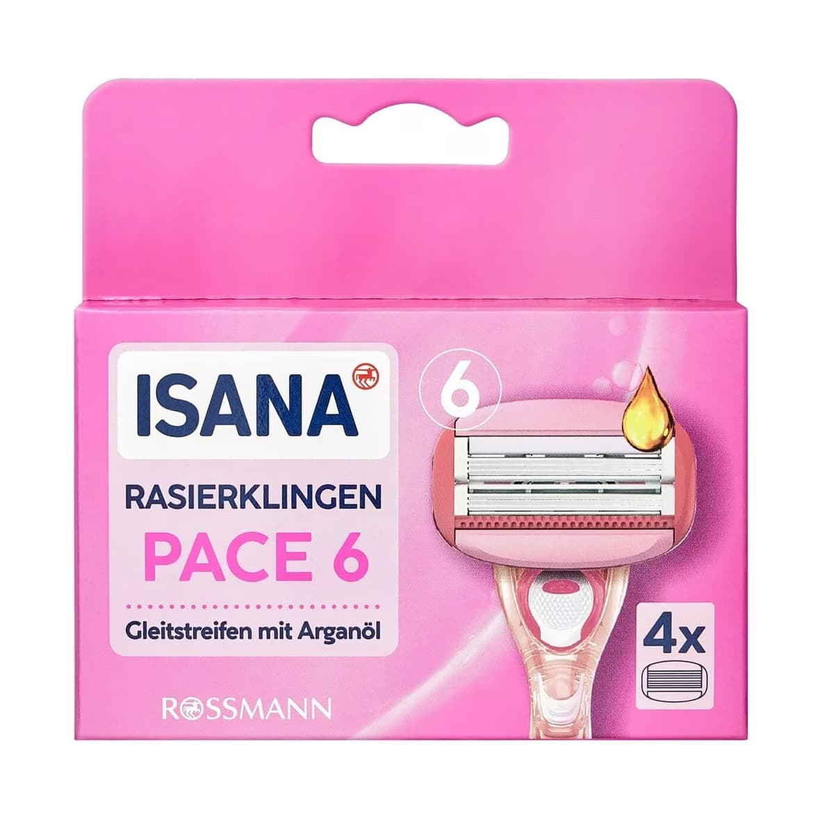 Isana Yedek Tıraş Bıçağı 6 Bıçaklı Kadınlar İçin 4'lü
