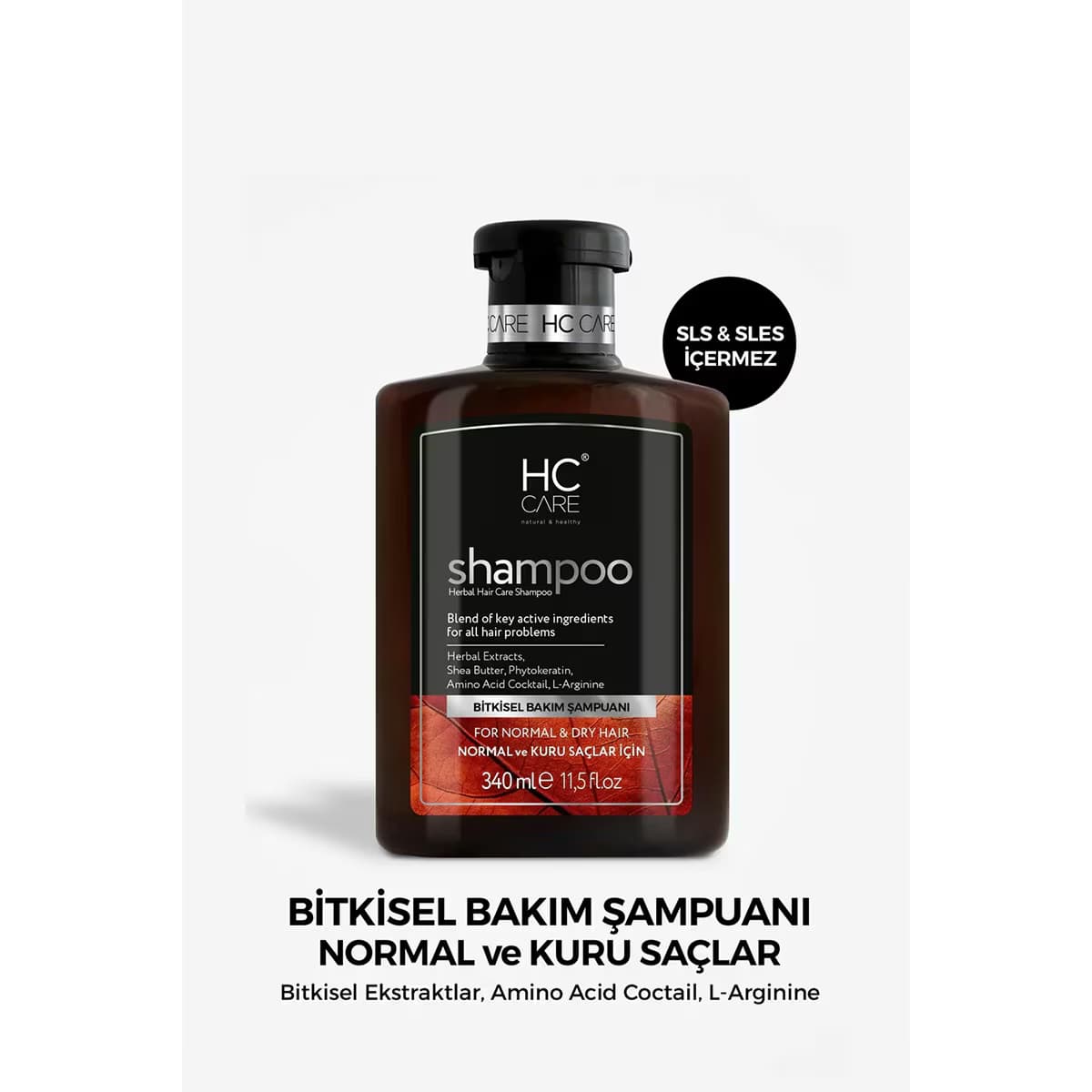 HC Care Normal ve Kuru Saçlar İçin Şampuan 340 ml