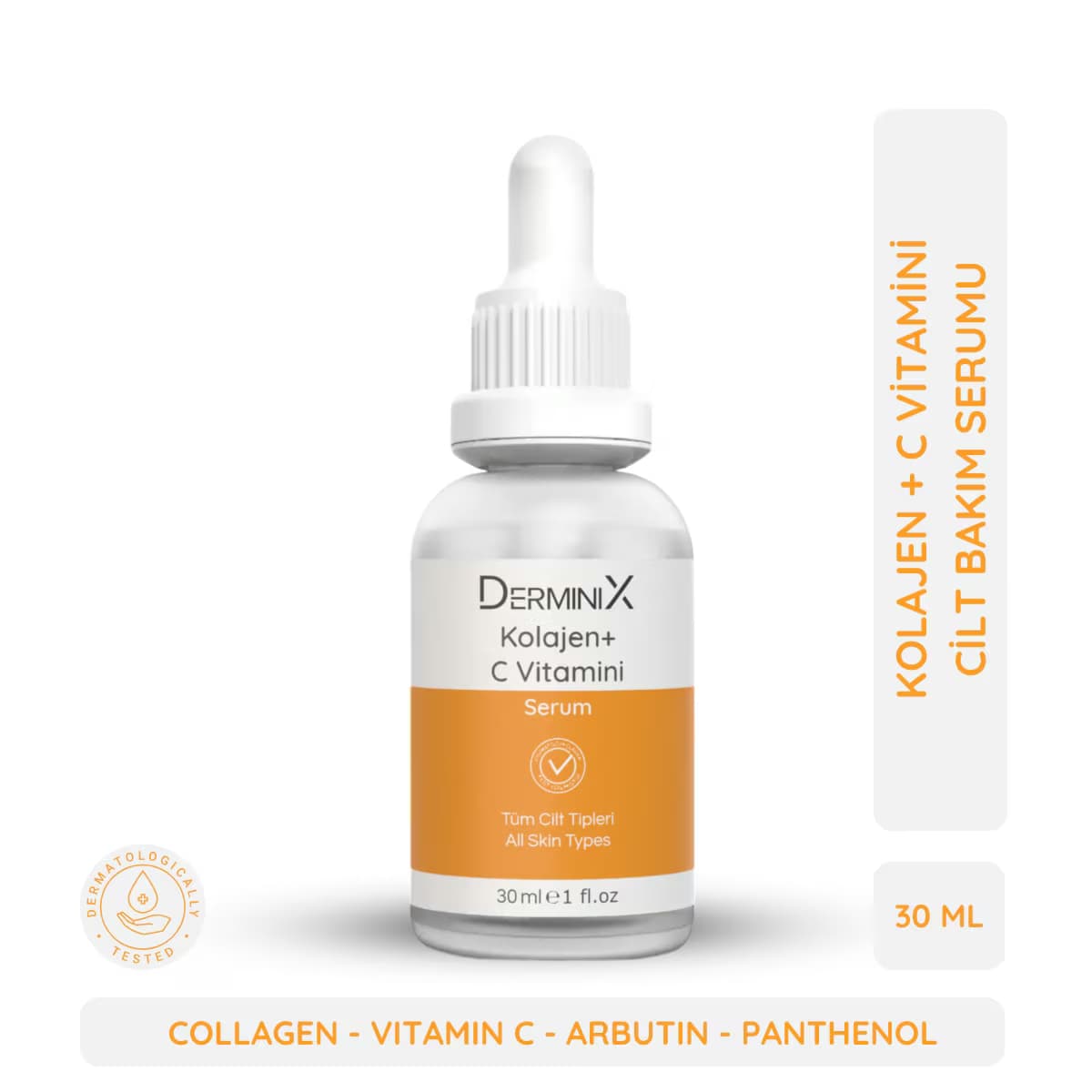 Derminix Cilt Serumu Collagen ve C Vitamini 30 ml